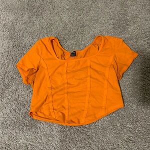 Orange Women's Top